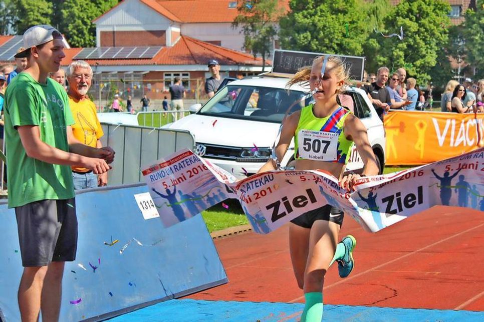 Isabell Teegen  vom SC Rönnau 74 gewann letztes Jahr in Rekordzeit von 35:12 Minuten über 10 km. (Foto: VA)