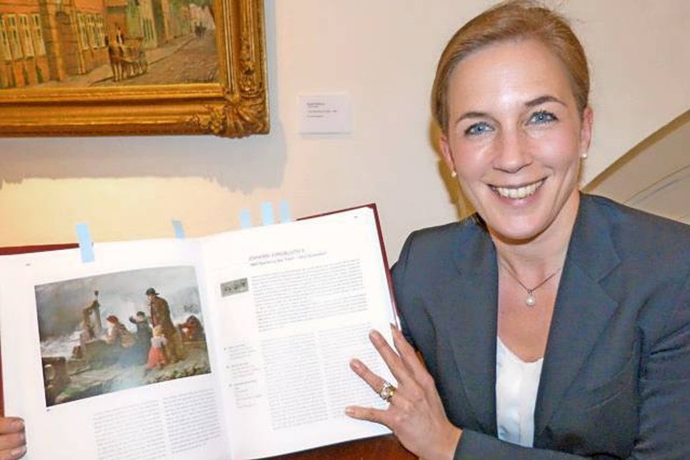 Dr. Julia Hümme hat ein spannendes Museumsjahr zusammengestellt – hier mit einem Bild, das in der Ausstellung „Mensch und Meer“ zu sehen sein wird.