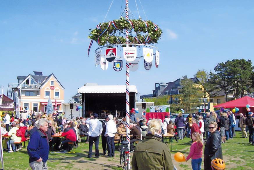 Am 1. Mai im Niendorfer Hafen: Maifeier und Kinderfest des Gemeindejugendringes Timmendorfer 