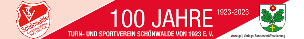 100 Jahre TSV Schönwalde