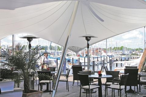 Das Restaurant für mediterrane Spezialitäten empfängt seine Gäste in einem einzigartigen Ambiente.