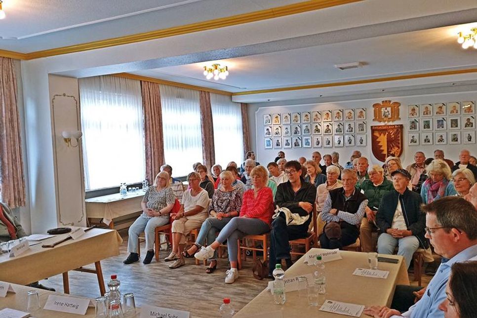 Über 40 Anwesende besuchten die Sitzung des Seniorenbeirates Grömitz.