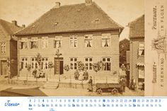 Das Januar-Motiv: In der Lübecker Straße 4 führte Gildeältermann Julius Junghans seine Weinhandlung.