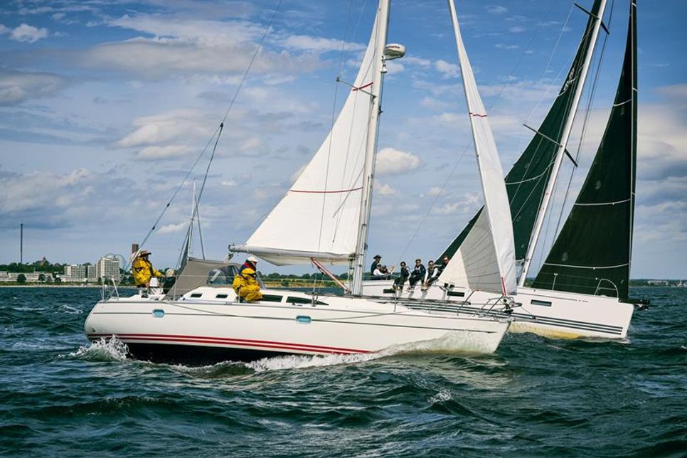 Auf dem Wasser war körperlicher Einsatz gefordert.