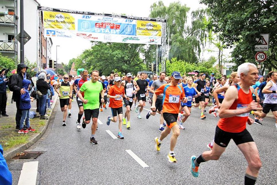 Start zum Hauptlauf über 10 km.