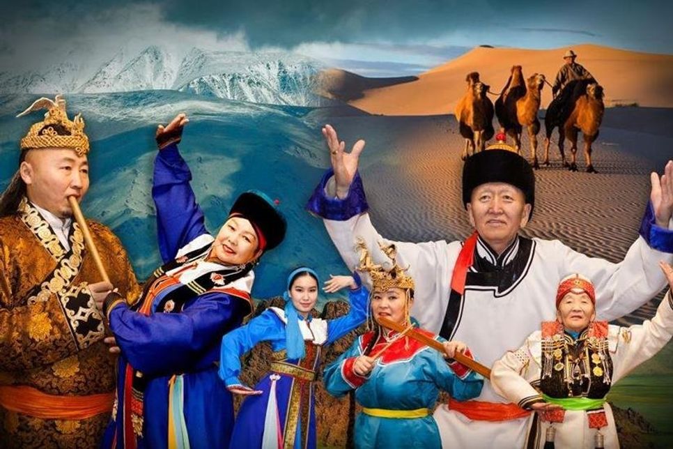 Die teilnehmende Gruppe „Börte“ stammt aus Ulaanbaatar in der Mongolei.