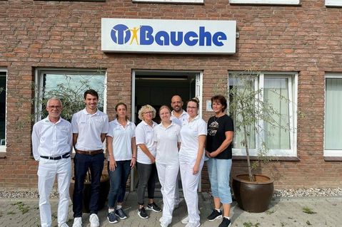 Das Bauche-Team am Sanitätshaus in der Oldenburger Straße 36 ist fit für die Zukunft.