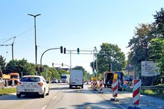 Die Fertigstellung der Ampel-Baustelle an der B 76 verzögert sich.