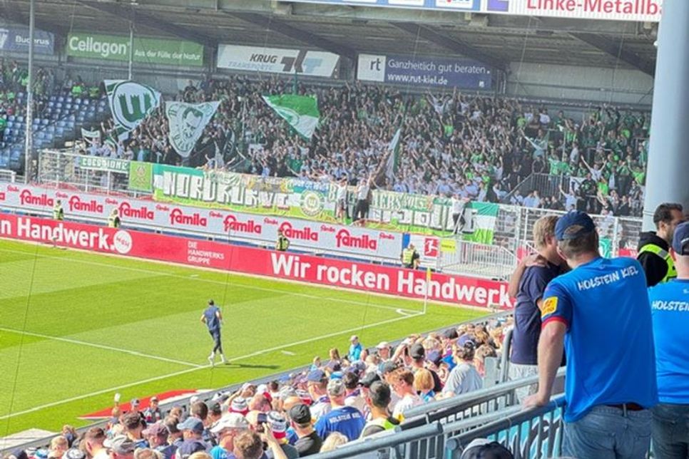 Am Ende jubelte der Gast aus Wolfsburg.