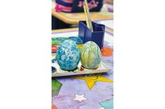 GGS-Strand Europaschule und Jugendfeuerwehr Timmendorfer Strand: Gemeinsames Ostereier bemalen