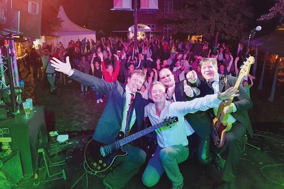 Die Band „Thirstday“ tritt zum Abschluss der Fröhlichen Aalwoche am Sonntagabend im Festzelt auf.