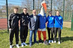 v. l.: Hamza Muqaj, Carl Johansson, Heico. M. Engehardt, „Stolle“, Stine Merschmann und Luisa Erbar.