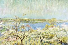 Ein Bild aus der Ausstellung „Rund um den Schwielowsee“, gemalt von Theo von Brockhusen. Foto: Havelländische Malerkolonie/ Leihgabe der Ostdeutschen Sparkassenstiftung gemeinsam mit der Mittelbrandenburgischen Sparkasse in Potsdam