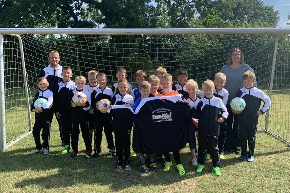 F-Jugend-Fußballer der SG Schashagen-Pelzerhaken/Altenkrempe