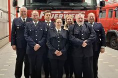 Hubertus Junge, Benjamin Büttner, Pit Hansen, Jessica Büttner, Valentina Plöger, Uwe Resch, Tobias Reher (v. lks.).