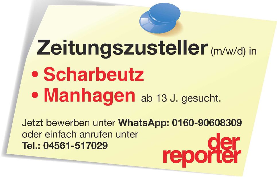 Zustellersuche Notizzettel mit Ort