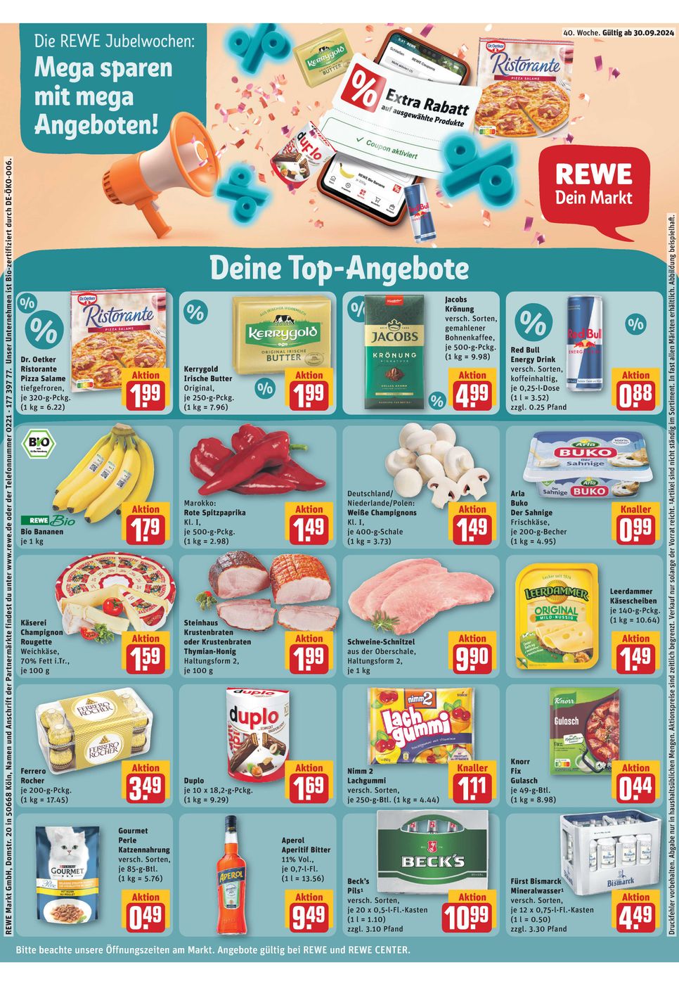 Auftrag 2674 / Rewe