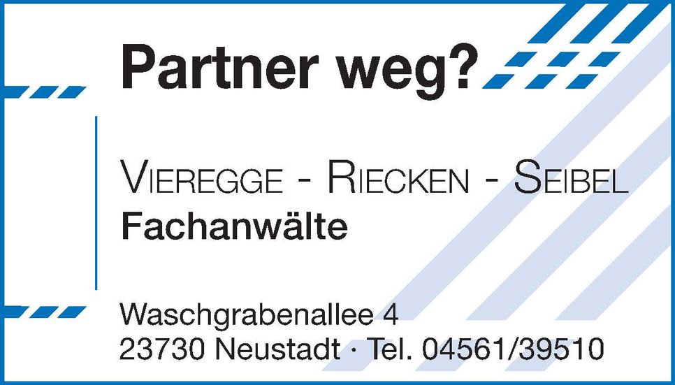 Partner weg? / RA Riecken