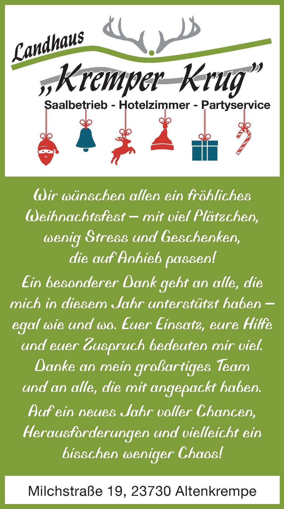 Weihnachtsgruß