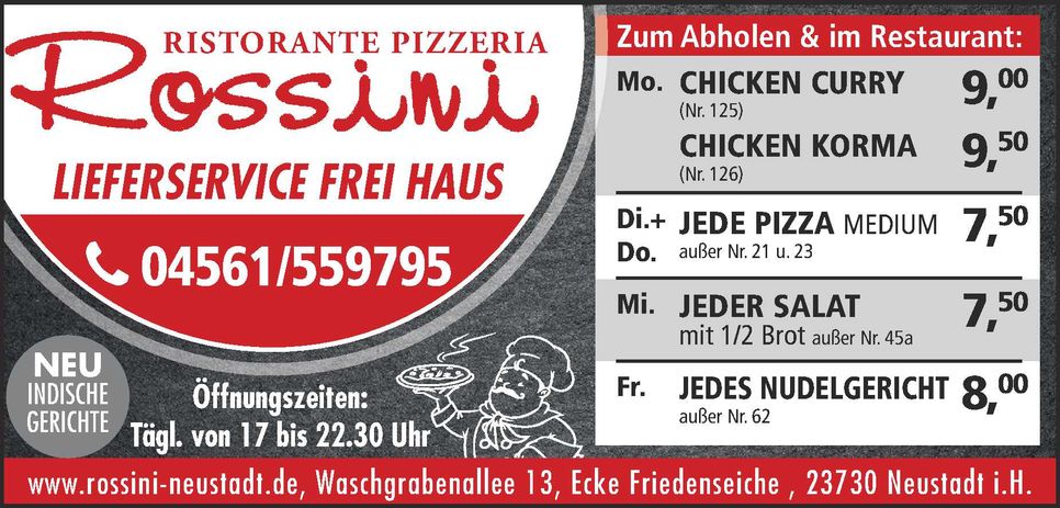 Gastro Sonderseiten