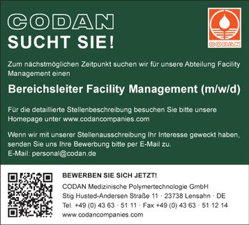 Bereichsleiter Facility Management 