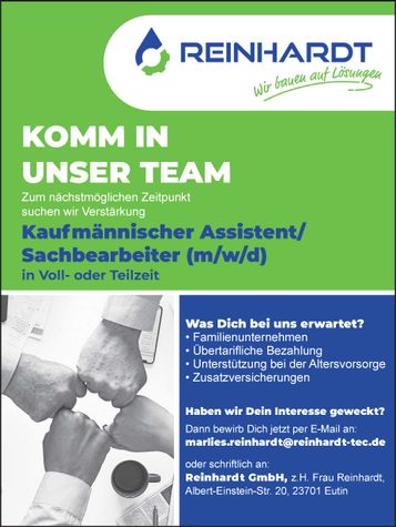 Kaufmännischer Assistent 