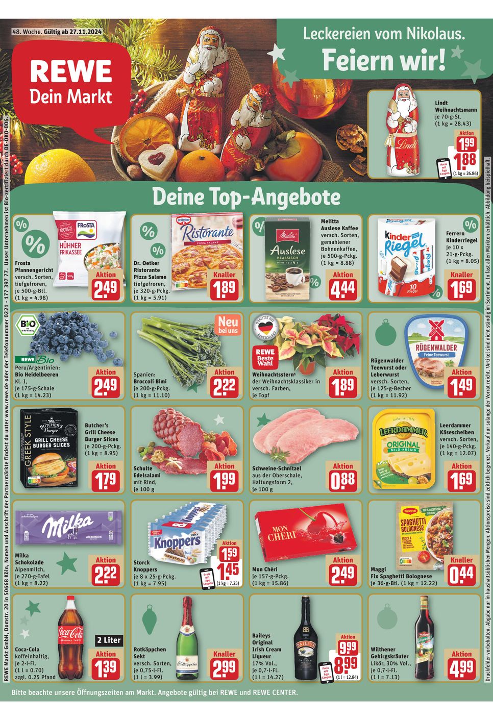 Auftrag 3241 / Rewe