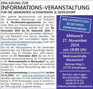 Informationsveranstaltung