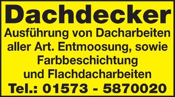 Dacharbeiten aller Art