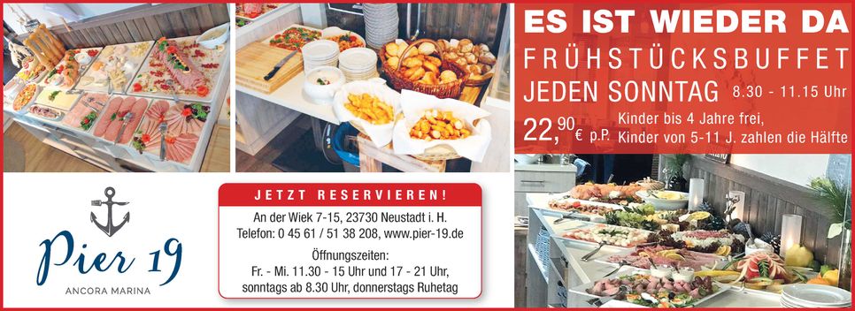 Frühstücksbuffet