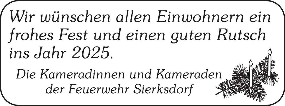 Weihnachtsgruß 2024