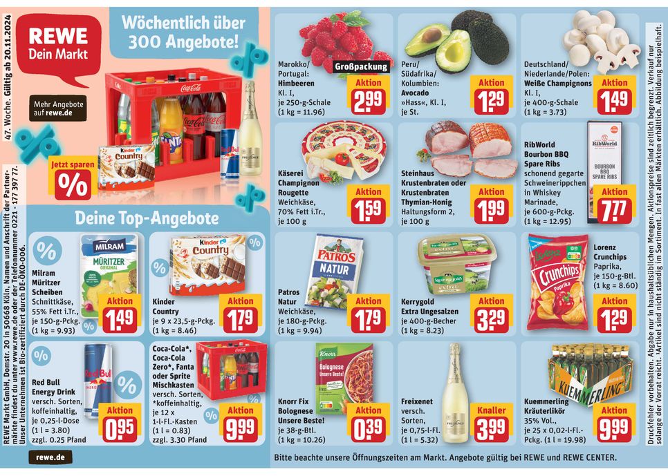 Auftrag 3124 / Rewe